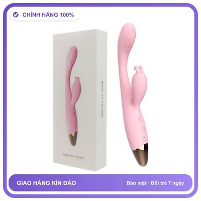 Dương vật giả rung phát nhiệt sạc USB Sagan Golden Finger Plus