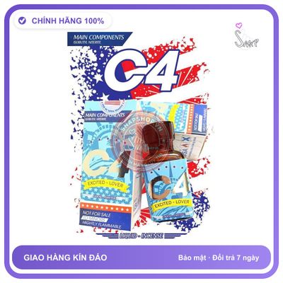 Chai hít tăng khoái cảm Popper C4 30ML POPPER 30ML USA MẠNH KHÔNG CỒN, CHE TÊN SP
