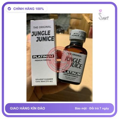 Chai hít tăng khoái cảm Popper Jungle Juice 30ml popper 30ml mạnh USA chính hãng, không cồn, mùi dịu, che tên sp