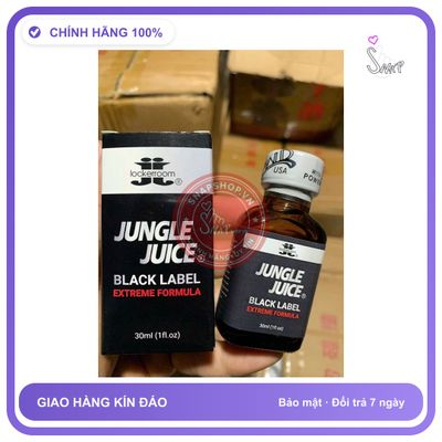 Chai hít tăng khoái cảm Popper lockerroom 30ml Chai hít Popper 30ml USA,Kích Thích Cực Mạnh, Tác Dụng Tức Thì, Che Tên