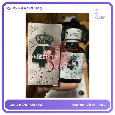 Chai hít tăng khoái cảm Popper TITANMEN 30ml Popper 30ml TITANMEN Cực Mạnh, che tên sp