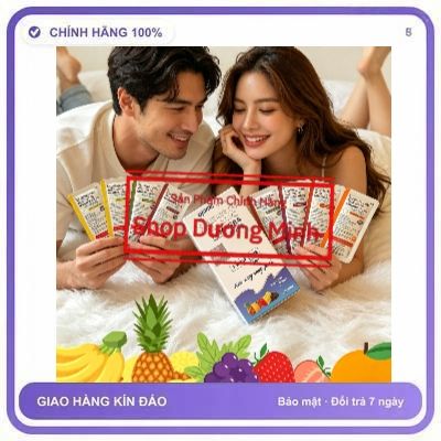 Gói thạch siro Jelly, hộp 7 gói, giúp tăng cường sinh lý cho nam nữ, che tên 