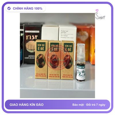 Viên uống hỗ trợ sinh lý nam SÌN SÚ Ê DÊ Xịt cương cứng, gây tê dương vật,kéo dài thời gian quan hệ, che tên sp