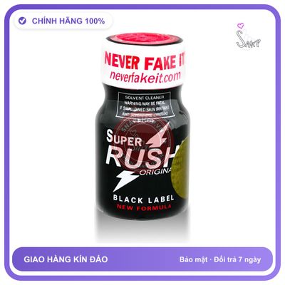 Chai hít tăng khoái cảm Popper SUPER RUSH 10ml Popper 10ml