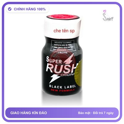 Chai hít tăng khoái cảm Popper super rush 10ml Chai hít Popper 10ml USA, Kích Thích Hưng Phấn, Hỗ Trợ Tăng Cường Khoái Cảm, Cho Nam Nữ