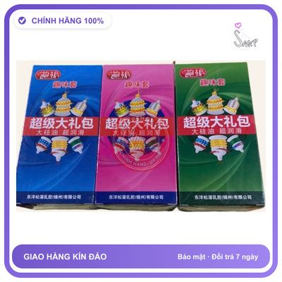 Bao cao su 鲍勃 Bao cao su gai hộp 6 cái, giảm giá sốc, che tên sp