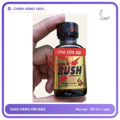 Chai hít tăng khoái cảm Popper PWD 30ml Popper Mỹ 30ml Cam Kết Chính Hãng,Hàng Chuẩn, Che Tên SP