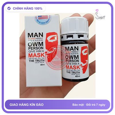 Chai hít tăng khoái cảm Popper OSCAF WILDE 40ml Popper 40ml Không Cồn, Mùi Dịu, Che tên sp