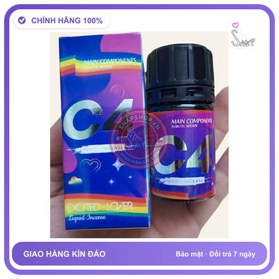Chai hít tăng khoái cảm Popper C4 Chai hít tăng khoái cảm cực mạnh,cho nam nữ, tạo cảm giác bay bổng lân cận,nóng rạo rực cơ thể, che tên