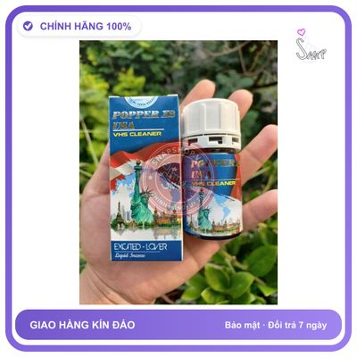 Chai hít tăng khoái cảm Popper POPPER X3 40ml Popper 40ml USA, Kích Thích Cực Mạnh, Tác Dụng Phê Cực Nhanh, Che Tên Sản