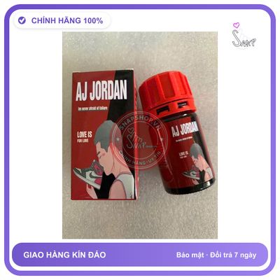 Chai hít tăng khoái cảm Popper AJ JORDAN 40ml Popper 40ml USA, Kích Thích Cực Mạnh, Cho Ng Chơi BDSM, Che Tên Sản Phẩm