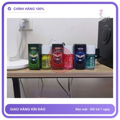 Chai hít tăng khoái cảm Popper NEON PARTY 40ml Combo 3 chai Popper NEON 40ml, Kích Thích Hưng Phấn Cực Mạnh, Tác Dụng Phê Tức Thì