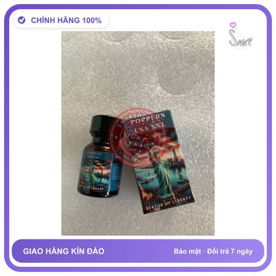 Chai hít tăng khoái cảm Popper POPPERS Chai hít trực tiếp vào mũi, kích thích cực mạnh, mang lại cảm giác thăng hoa,sung sướng, bao phê