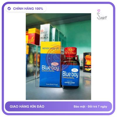 Chai hít tăng khoái cảm Popper Blue boy 30ml popper 30ml usa chính hãng,mạnh, mùi dịu, phê lâu, che tên sản phẩm bảo mật kín đáo