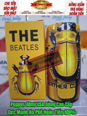 Popper Con Bọ USA  40ml, cực mạnh, không cồn, không bỏng mũi, che tên 