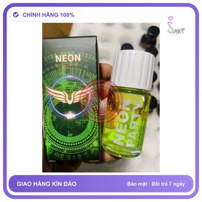 Chai hít tăng khoái cảm Popper NEON PARTY 40ml Poper Neon 40ml, Dòng Mạnh Phê Lâu Cho Ng Lờn, Kích Thích Nhanh, Tác Dụng Tức Thì