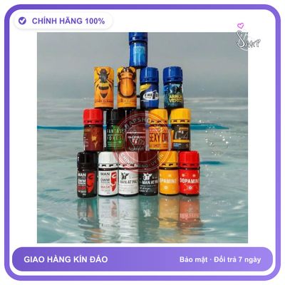 Chai hít tăng khoái cảm Popper XION 40ml Popper Combo 2 chai popper 40ml USA, Kích Thích Cực Mạnh, Tác Dụng Tức Thì