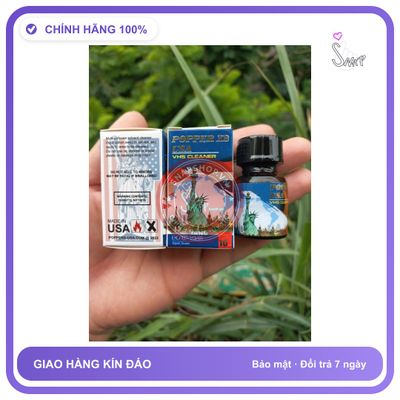 Chai hít tăng khoái cảm Popper POPPER X2 10ml Popper 10ml USA, Ko Cồn,Kích Thích Cực Mạnh, Tác Dụng Phê Tức Thì