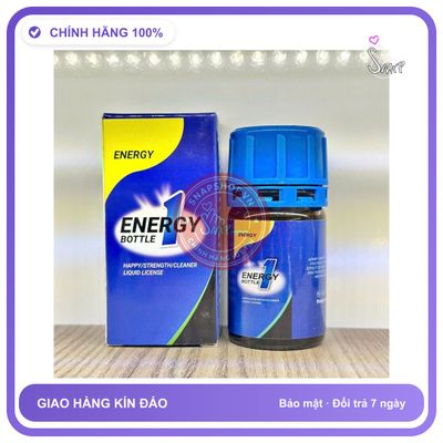 Chai hít tăng khoái cảm Popper ENERGY 40ml Popper 40ml USA, Hít 1 Giây, Ngấc Ngây Điên Cuồng, Kích Thích Cực Mạnh