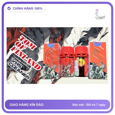 Chai hít tăng khoái cảm Popper TOM OF FINLAND 40ml Popper 40ml USA, Cho Top Bot, Giúp Tăng Cường Hưng Phấn,Kích Thích Cực Mạnh, Phê Lâu