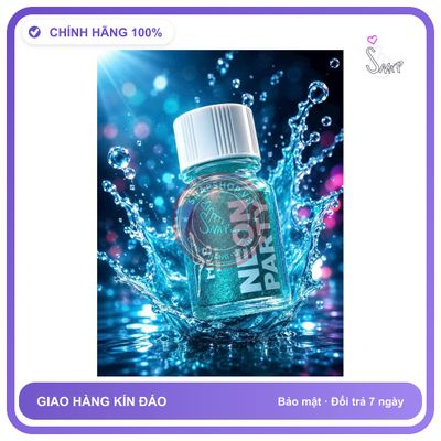 Chai hít tăng khoái cảm Popper MRB MISTER B 40ml Popper Neon 40ml Cao Cấp, Kích Thích Cực Mạnh, Hưng Phấn Tức Thì