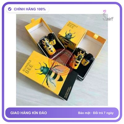 Chai hít tăng khoái cảm Popper BUMBLE BEE 50ml Popper 50ml Hộp Cao Cấp, Mùi Dịu, Ko Cồn, Mạnh Phê Lâu, che tên sản phẩm bảo mật kín đáo