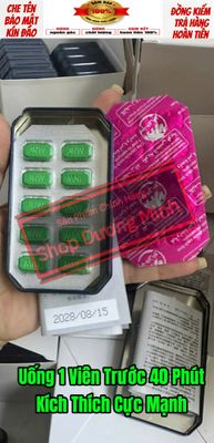 Ngựa thái loại mạnh chính hãng, có tem chống hàng giả, hiệu quả 100%, che tên sp 