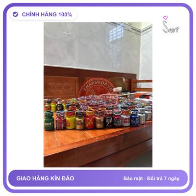 Chai hít tăng khoái cảm Popper RUSH 10ml Popper 10ml USA, Kích Thích Hưng Phấn Cực Mạnh, Hít Xong Phê Liền, Lấy Ngẫu Nhiên