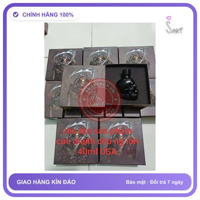 40ml Tinh dầu pp 40ml USA đầu lâu, cực mạnh, che tên sản phẩm bảo mật kín đáo