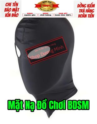 Đồ Chơi Người Lớn, Mặt Nạ Chùm Nguyên Đầu , Đồ Chơi BDSM, Chất Liệu Vải Co Giãn Tốt, Bền Bỉ, Che Tên 