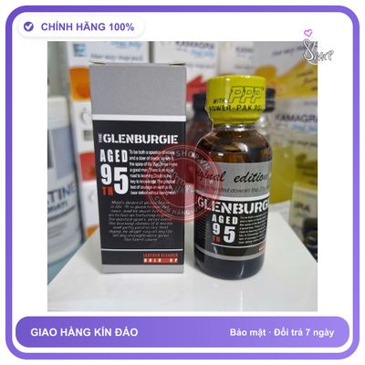 Chai hít tăng khoái cảm Popper GLENBURGIE 30ml Popper 95 chai 30ml, cực mạnh, cho ng lờn lâu năm, che tên sản phẩm bảo mật kín đáo