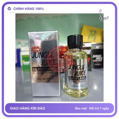Chai hít tăng khoái cảm Popper Jungle Juice 30ml Popper 30ml USA Hàng Sịn Chính Hãng, che tên sản phẩm bảo mật kín đáo Khi Mua Hàng