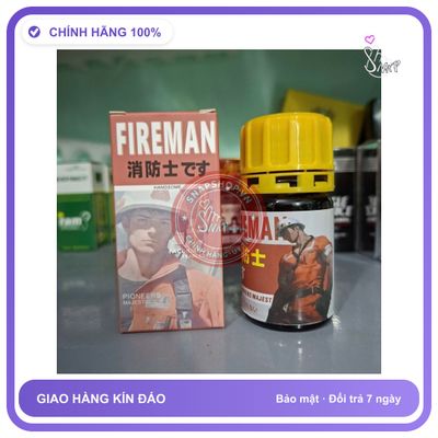 Chai hít tăng khoái cảm Popper FIREMAN 40ml Popper 40ml USA,Hàng Sịn Chính Hãng, Cho Ng Lờn Lâu Năm, che tên sản phẩm bảo mật kín đáo