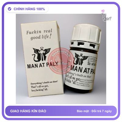 Chai hít tăng khoái cảm Popper MAN AT PALY 40ml Chai hít tăng kích thích khoái cảm cực mạnh popper 40ml USA, che tên sản phẩm bảo mật kín đáo