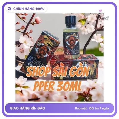 Chai hít tăng khoái cảm Popper KING 30ml Chai hít mũi popper 30ml USA, giúp kích thích hưng phấn, tăng cường sinh lý