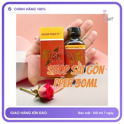 Chai hít tăng khoái cảm Popper SUPER RUSH 30ml Chai hít tăng khoái cảm cực mạnh,kích thích tức thì, popper 30ml USA, Hàng Chính Hãng, che tên sản phẩm