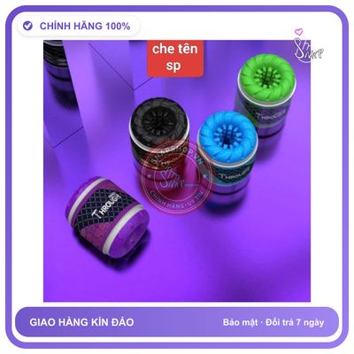 THROUGH Cốc tình yêu, 2 đầu, silicon cao cấp, tăng cảm giác, hưng phấn cực mạnh, che tên sản phẩm bảo mật kín đáo
