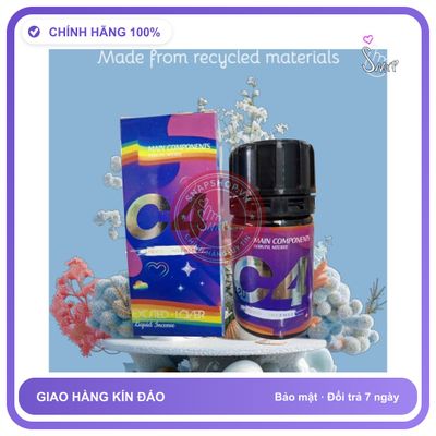 Chai hít tăng khoái cảm Popper MAIN COMPONENTS 40ml Popper 40ml USA Hàng Chính Hãng, Cho Top Bot, che tên sản phẩm bảo mật kín đáo