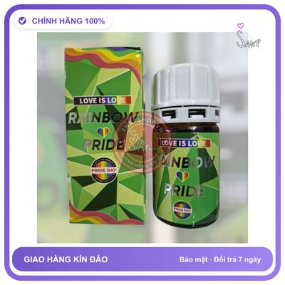 Chai hít tăng khoái cảm Popper RAINBOW PRIDE 40ml Popper 40ml, Chính Hãng, Phê Lâu, che tên sản phẩm bảo mật kín đáo