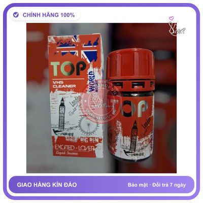Chai hít tăng khoái cảm Popper TOP 40ml Popper 40ml USA Cực Mạnh, Phê Lâu, Cho Top, Chống Xìu, che tên sản phẩm bảo mật kín đáo