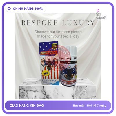 Chai hít tăng khoái cảm Popper POPPER USA 40ml Popper,40ml USA Cực Mạnh, che tên sản phẩm bảo mật kín đáo