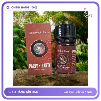 Chai hít tăng khoái cảm Popper PARTY PARTY 40ml Popper 40ml, Dòng Cao Cấp, Cực Mạnh, Phê Lâu,Ko Nhức Đầu, che tên sản phẩm bảo mật kín đáo