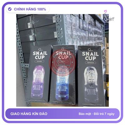 SNAIL Cốc tình yêu, silicon cao cấp,ôm chặt,gân gai tăng cảm giác, kích thích cực phê, che tên sản phẩm bảo mật kín đáo