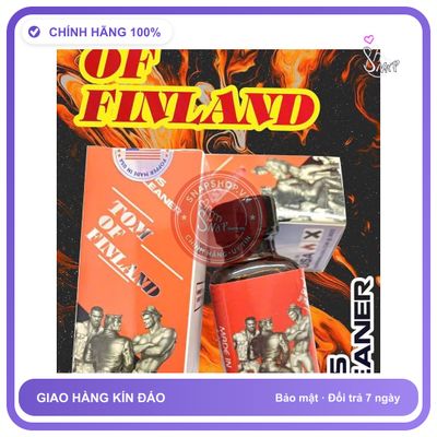 Chai hít tăng khoái cảm Popper TOM OF FINLAND 30ml Popper 30ml USA, Hàng Chính Hãng, Cho Top Bot, che tên sản phẩm bảo mật kín đáo