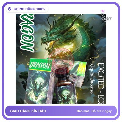 Chai hít tăng khoái cảm Popper DRAGON 30ml Popper 30ml, hành chính hãng USA, che tên sản phẩm bảo mật kín đáo