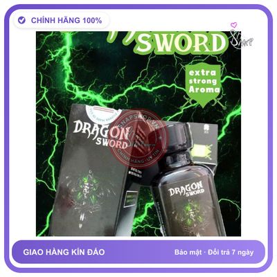 Chai hít tăng khoái cảm Popper Dragon Sword 30ml che tên sản phẩm bảo mật kín đáo Popper 30ml USA, Siêu Mạnh, Phê Ngất Ngây, Hít Là Phê