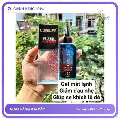 Gel bôi trơn COKELIFE Gel bôi trơn mát lạnh, tăng cảm giác, hỗ trợ cương cứng,kéo dài thời gian quan