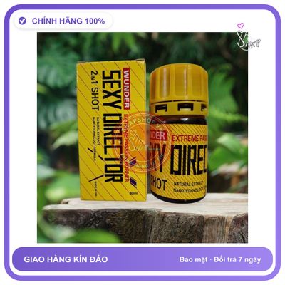 Chai hít tăng khoái cảm Popper WUNDER 40ml che tên sản phẩm bảo mật kín đáo Popper 40ml USA, Giá Sỉ Tốt, Hàng Chính Hãng, Cực Mạnh, Phê Lâu