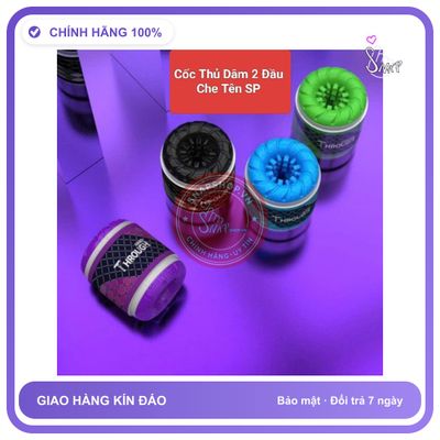 THROUGH Cốc tình yêu 2 đầu, silicon cao cấp, cọ sát tăng kích thích cực mạnh, cực sướng