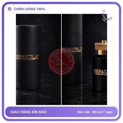 Chai hít tăng khoái cảm Popper MENATPLAY 40ml Popper 40ml mẫu mới, Cực Mạnh, Thơm Nước Hoa, che tên sản phẩm bảo mật kín đáo